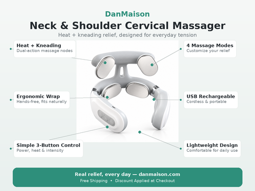 Le masseur cervical intelligent