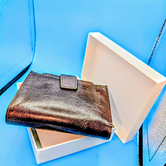 Genuine Leather Men's Wallet - Multi-functional Card Holder.